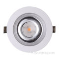 15 W en aluminium en aluminium à maîtrise en retrait LED Round Downlight